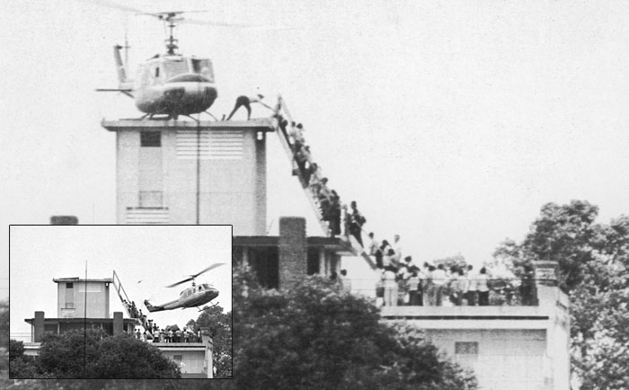 صحنه‌ای که نماد شکست امریکا در ویتنام شد