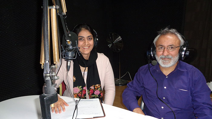 مصاحبه سیلی غفار با رادیو «صدای کوردستان»