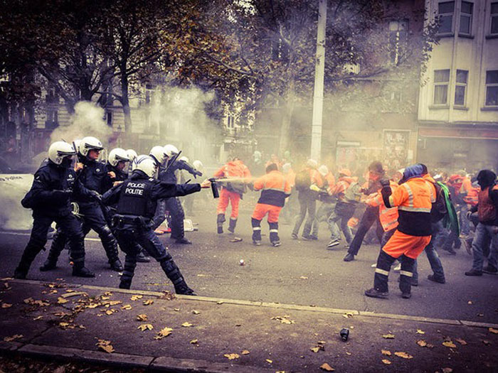 اعتراض‌های بلژیک