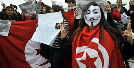 ‌انقلاب تونس