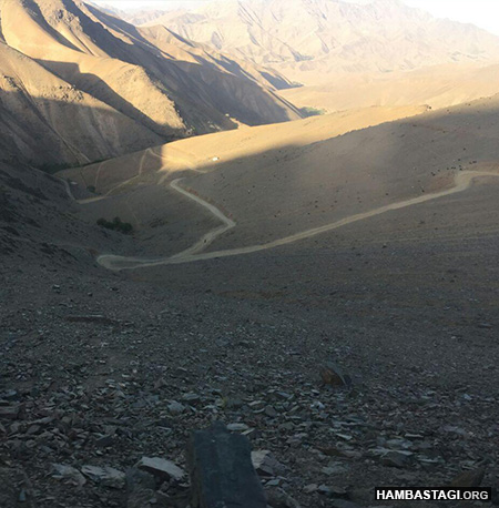 راه‌های صعب‌العبور و پر خم‌وپیچ مسیر کابل - دایکندی