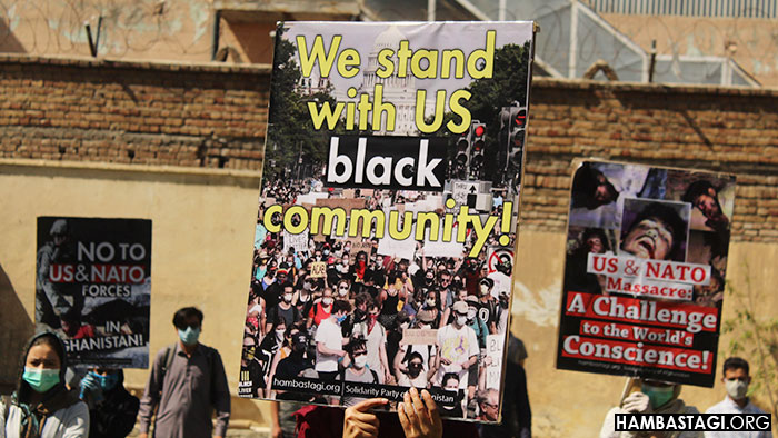 Solidarity Party of Afghanistan express solidarity with Black community of the USA