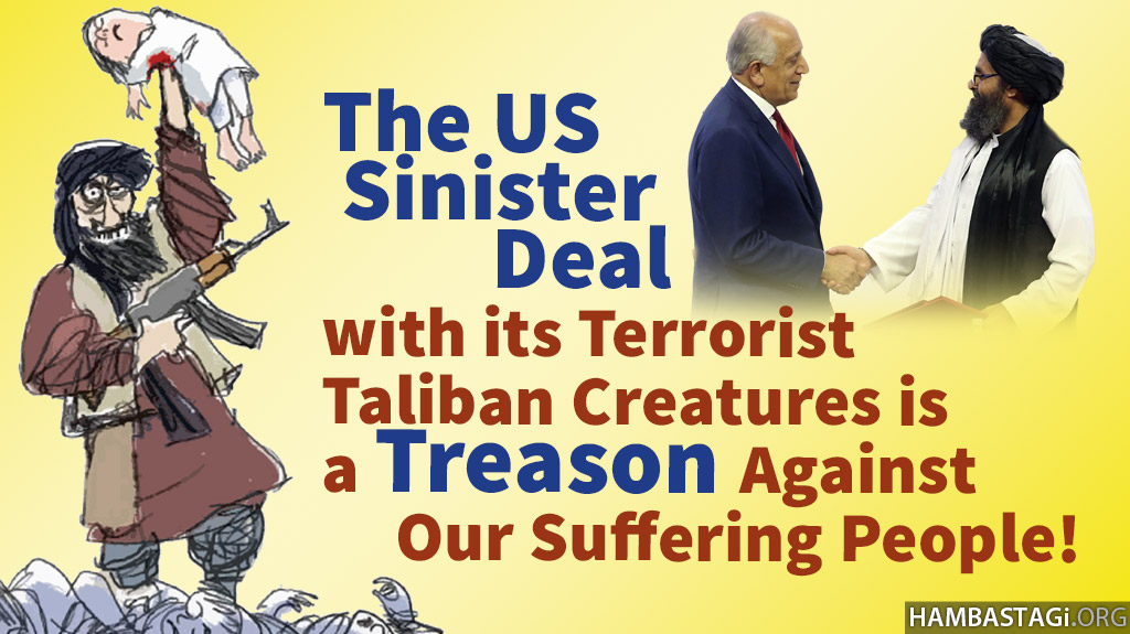 The nefarious deal with Taliban and the release of thousands of Taliban viruses is a national treason!