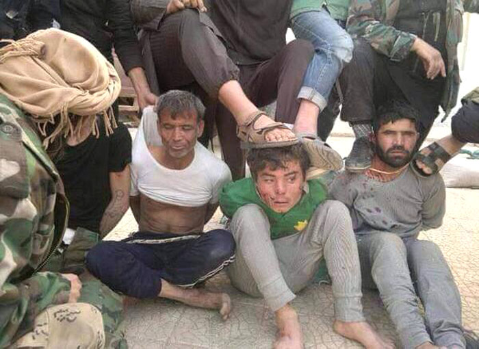 Afghans Arrested by Syrian Army