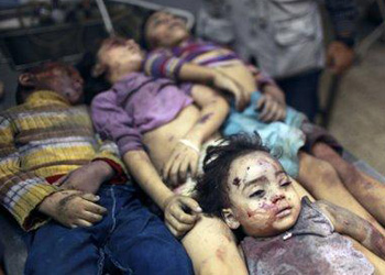 Dead children in gaza