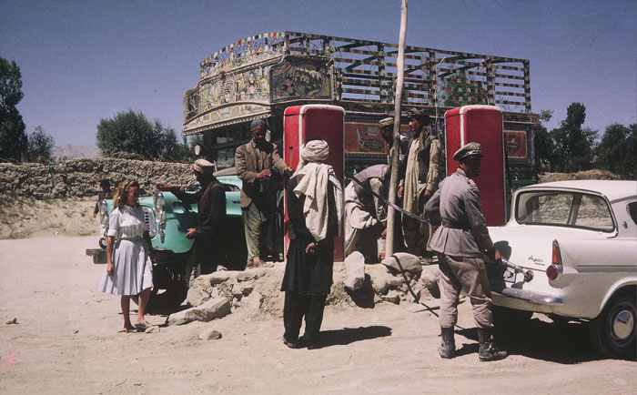 Tourists in Afghanistan in past