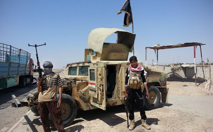 هزاران وسیله زرهی امریکا در دست داعش