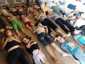 کودکان کشته‌شده سوری