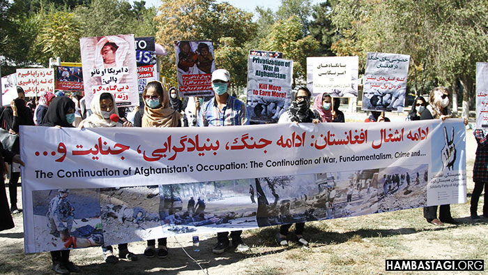  اکسیون «حزب همبستگی» در تقبیح سالروز اشغال افغانستان