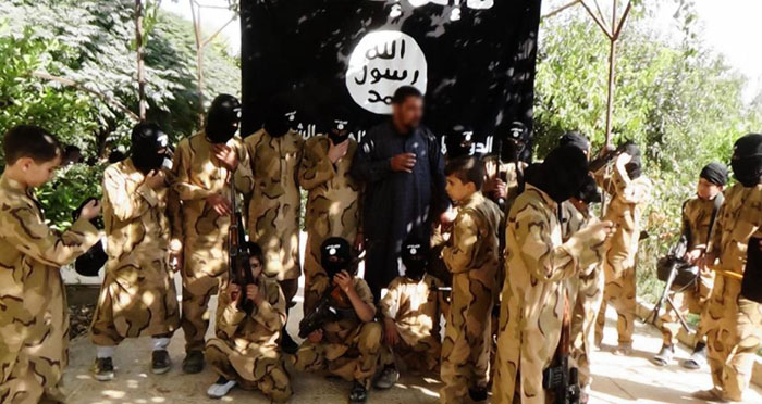 سربازگیری داعش از میان کودکان