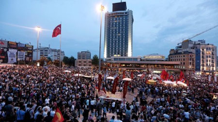 خیزش مردم ترکیه